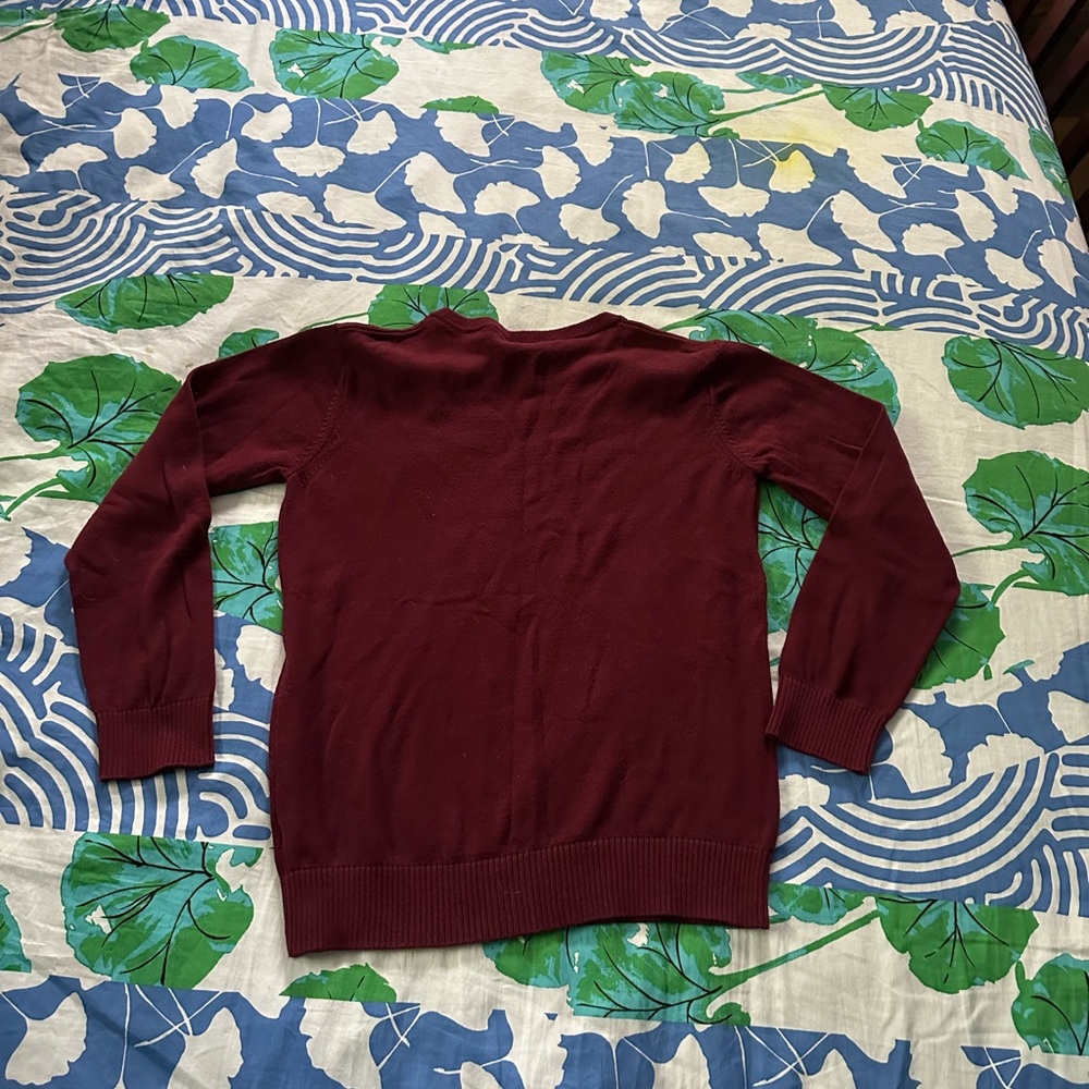 Boys size 10 V neck sweater.